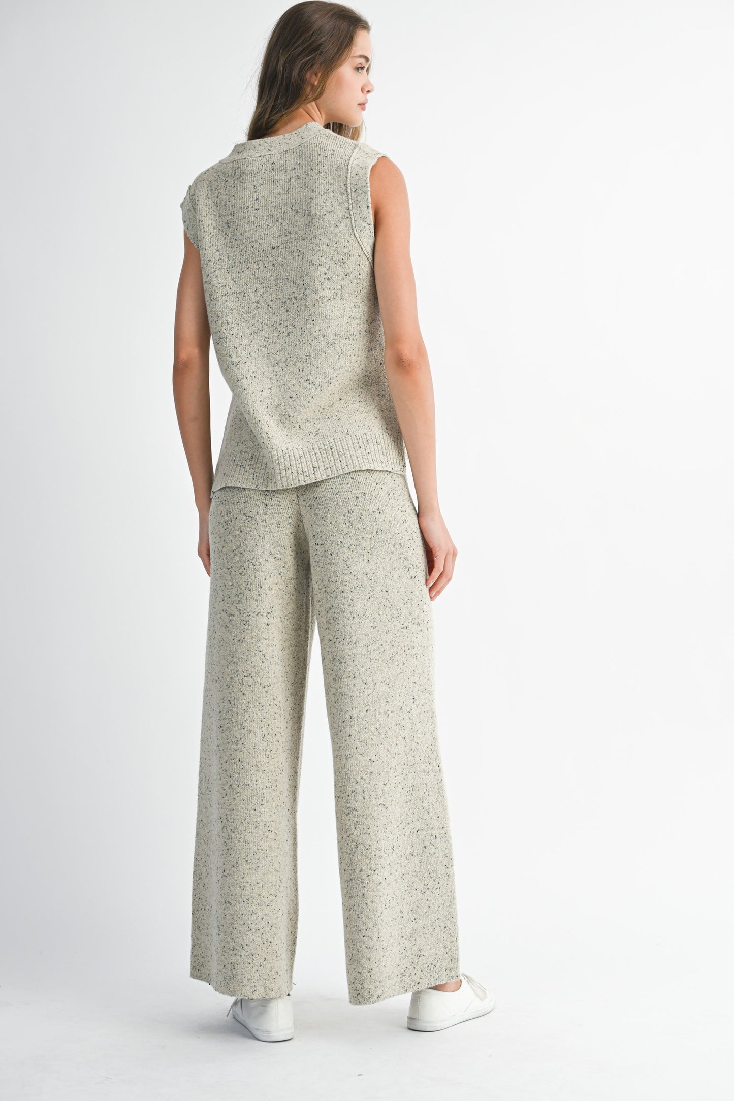 Relaxed Fit Knit Vest