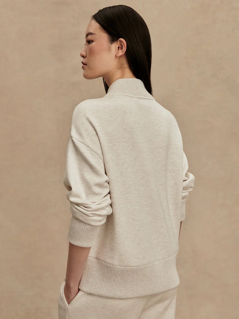 Sally Half Zip Sweat