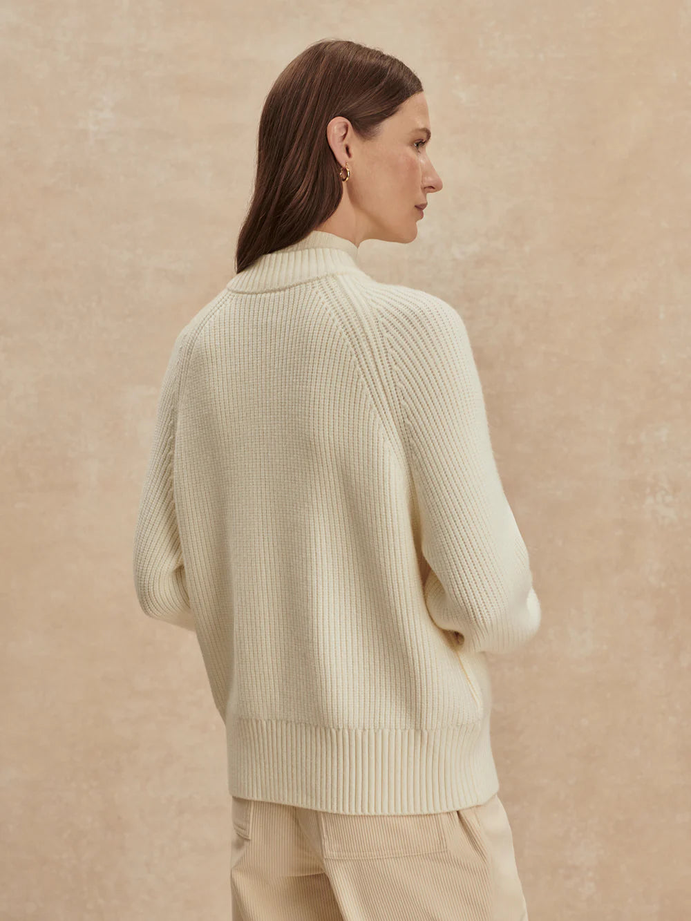 Milo Zip Through Knit