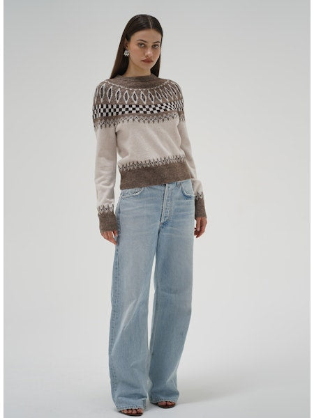 Tali Fairisle Sweater