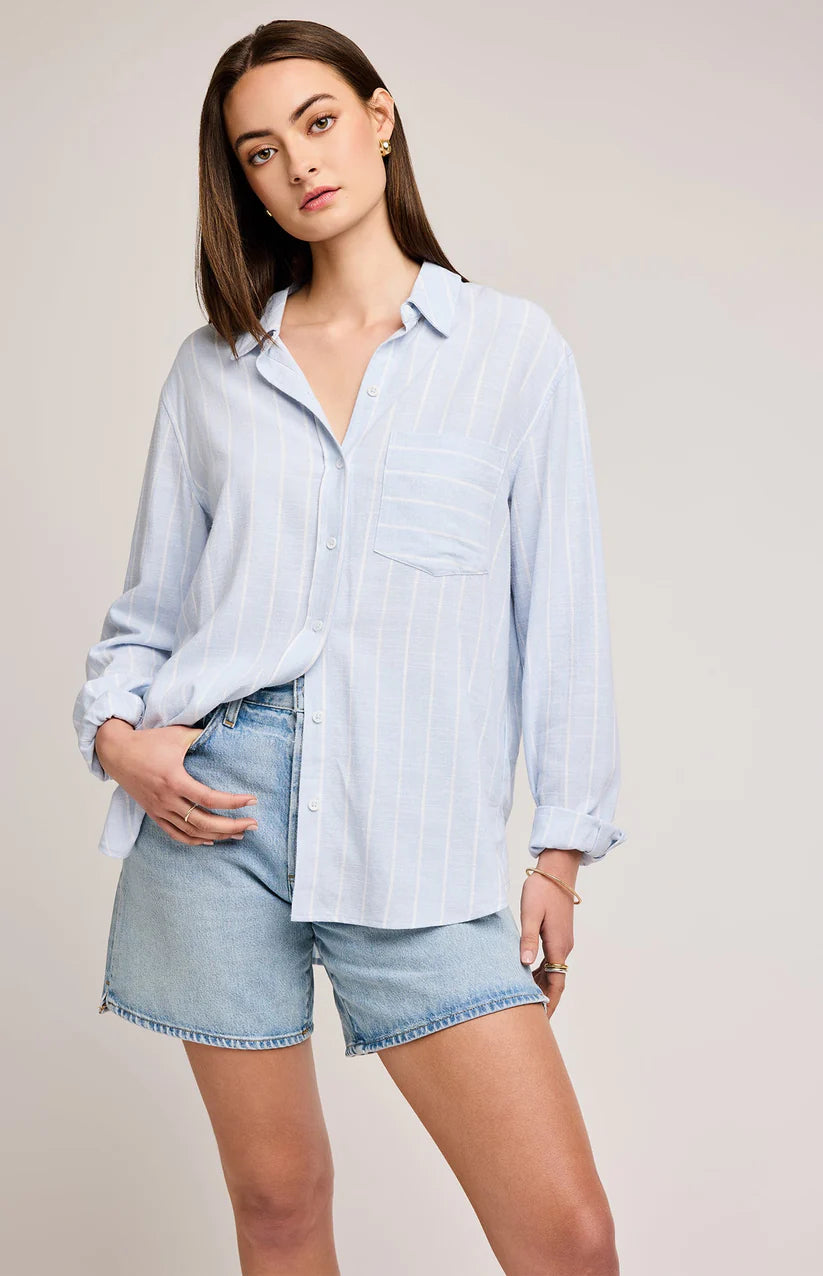 Portia Striped Buttondown
