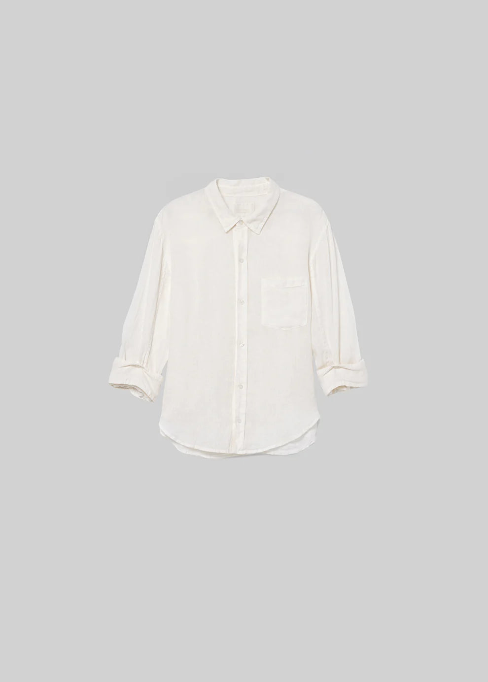 Kayla Shrunken Linen Top