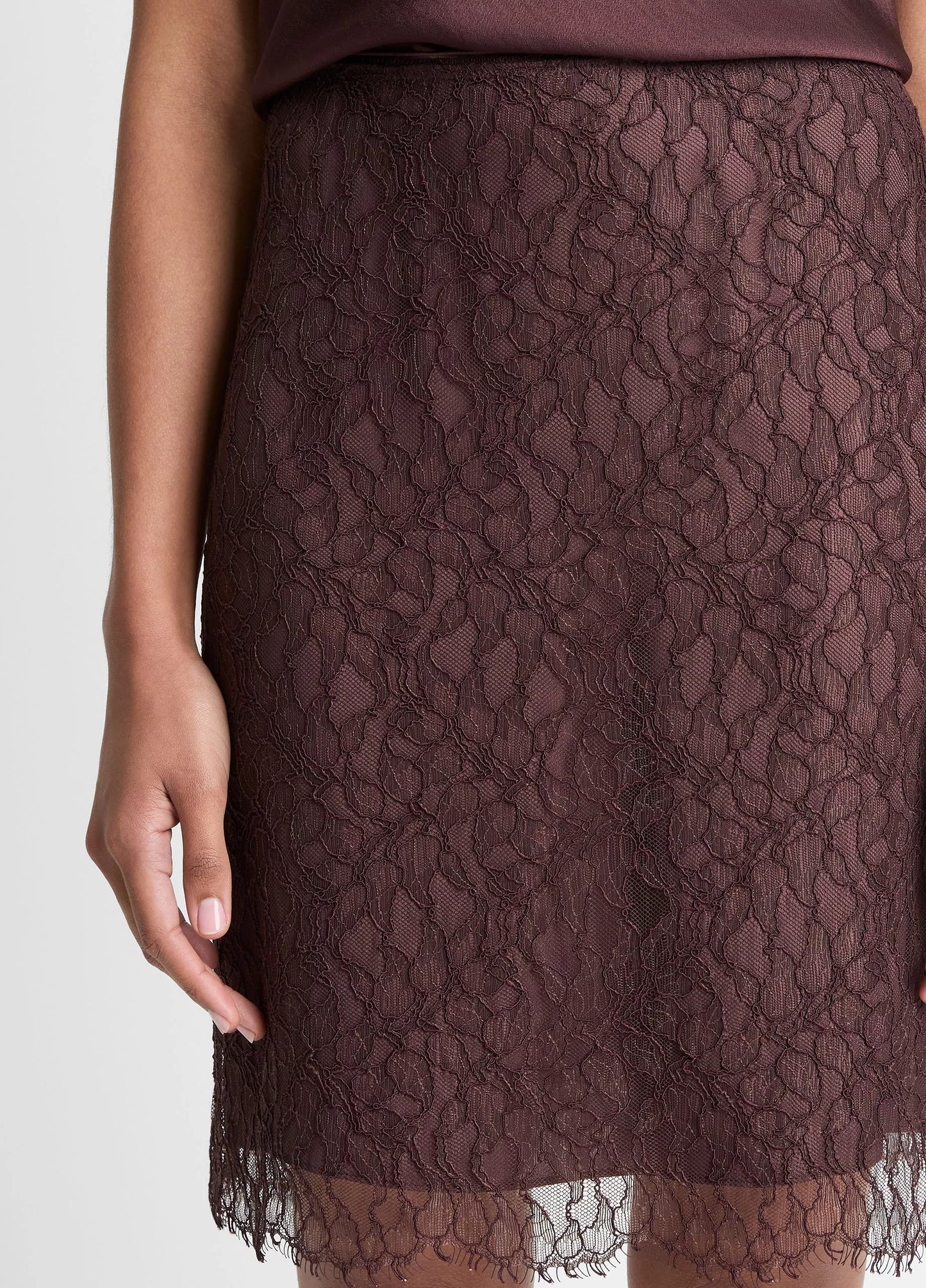 Lace Short Skirt