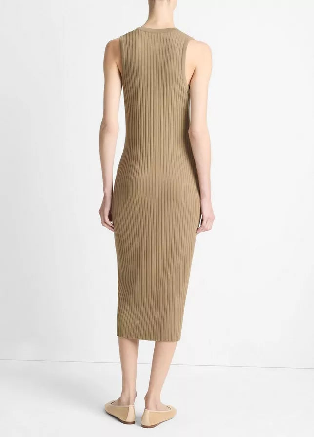 Rib Sleeveless Dress