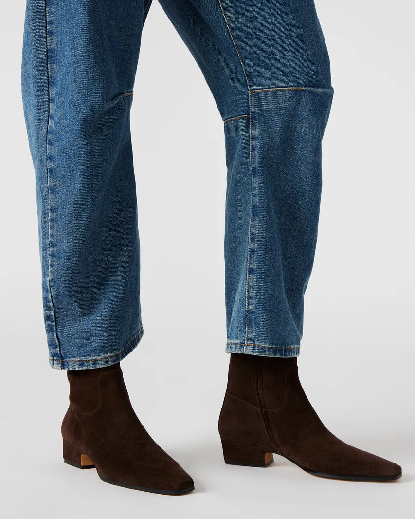 Suede Ankle Bootie