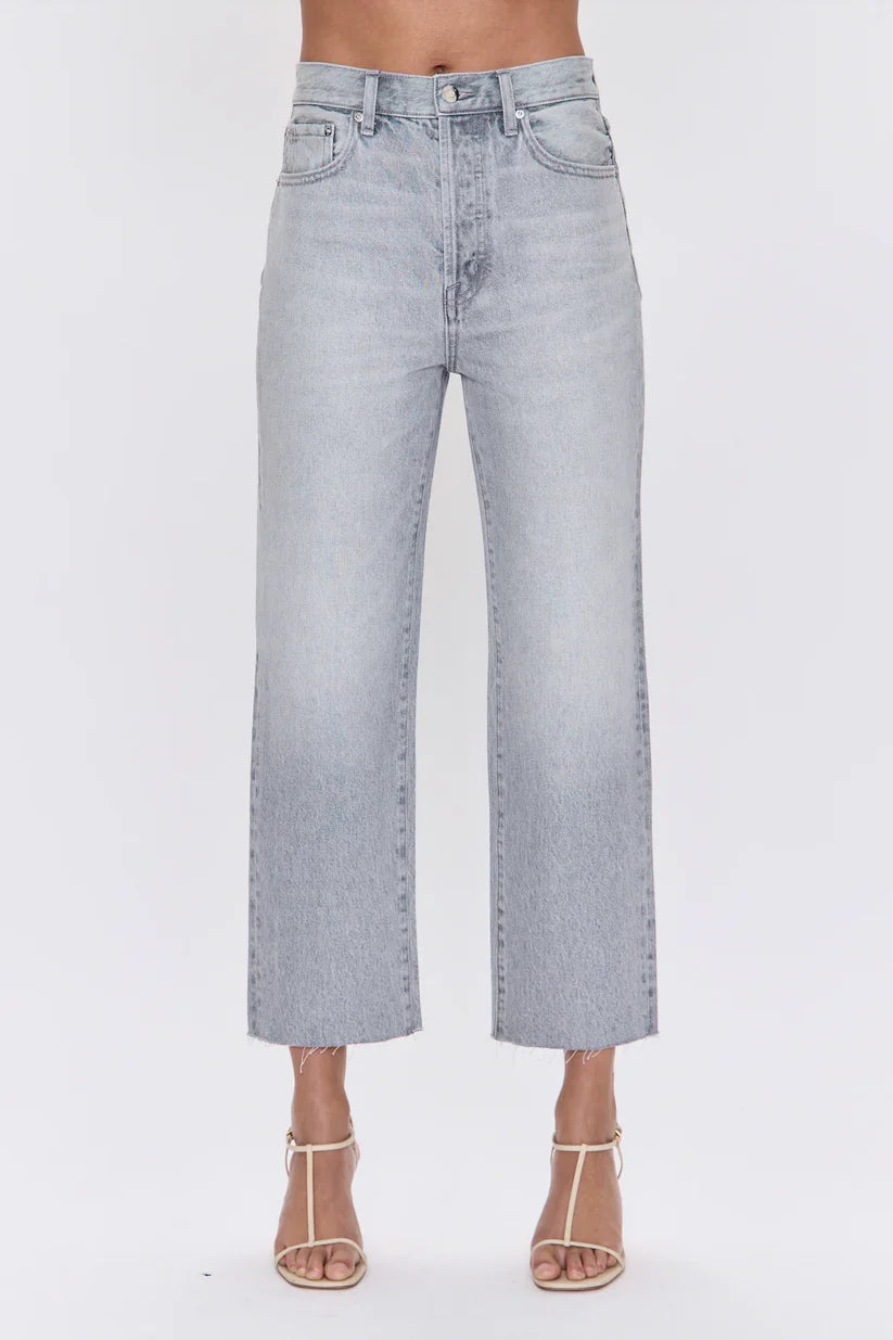 Cassie Super High Rise Crop Straight