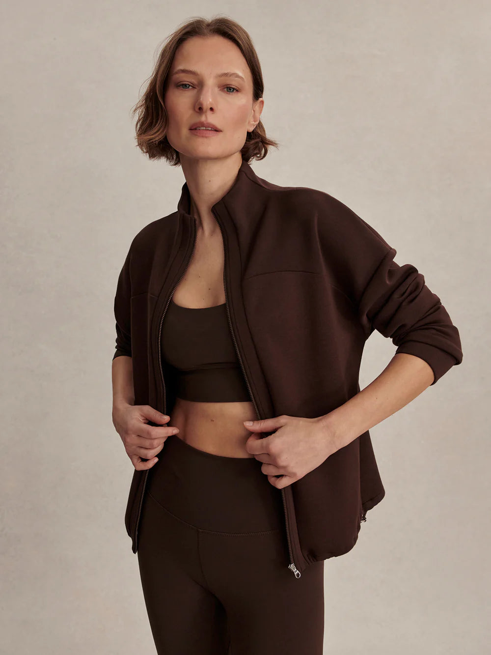 Tayah Zip-Through Sweatshirt