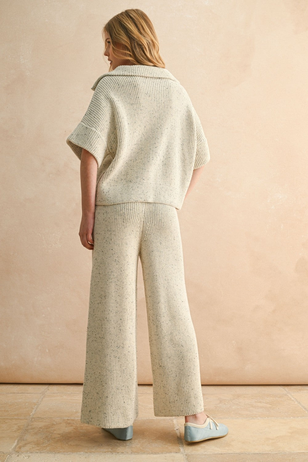 Salt And Pepper Knitted Pant