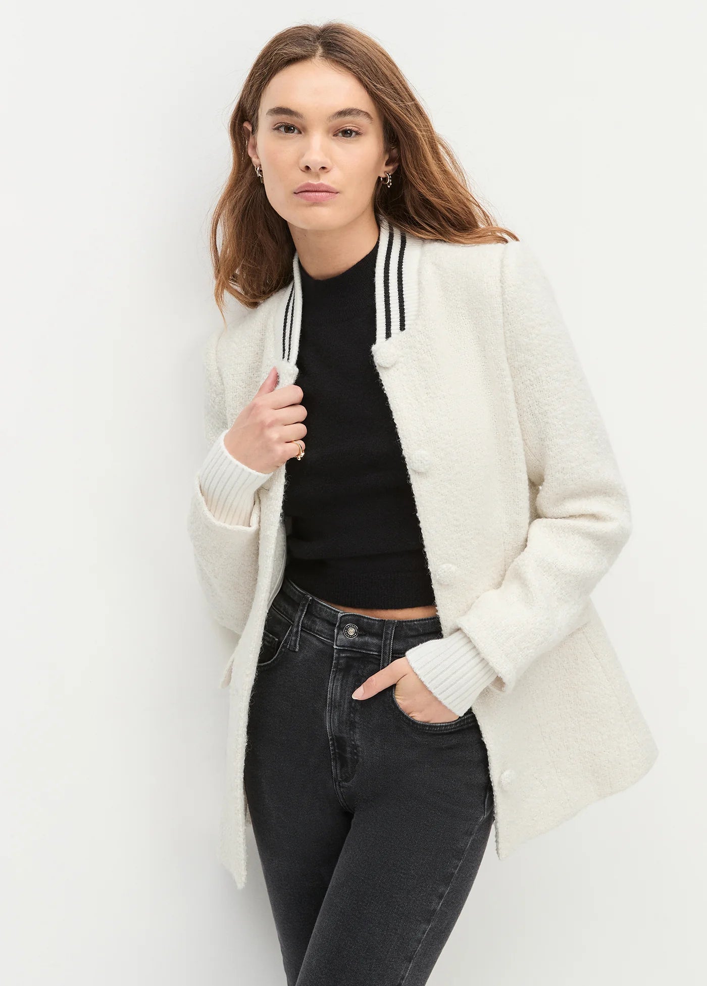 The Varsity Boucle Blazer