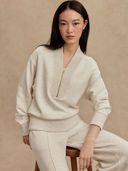 Sally Half Zip Sweat