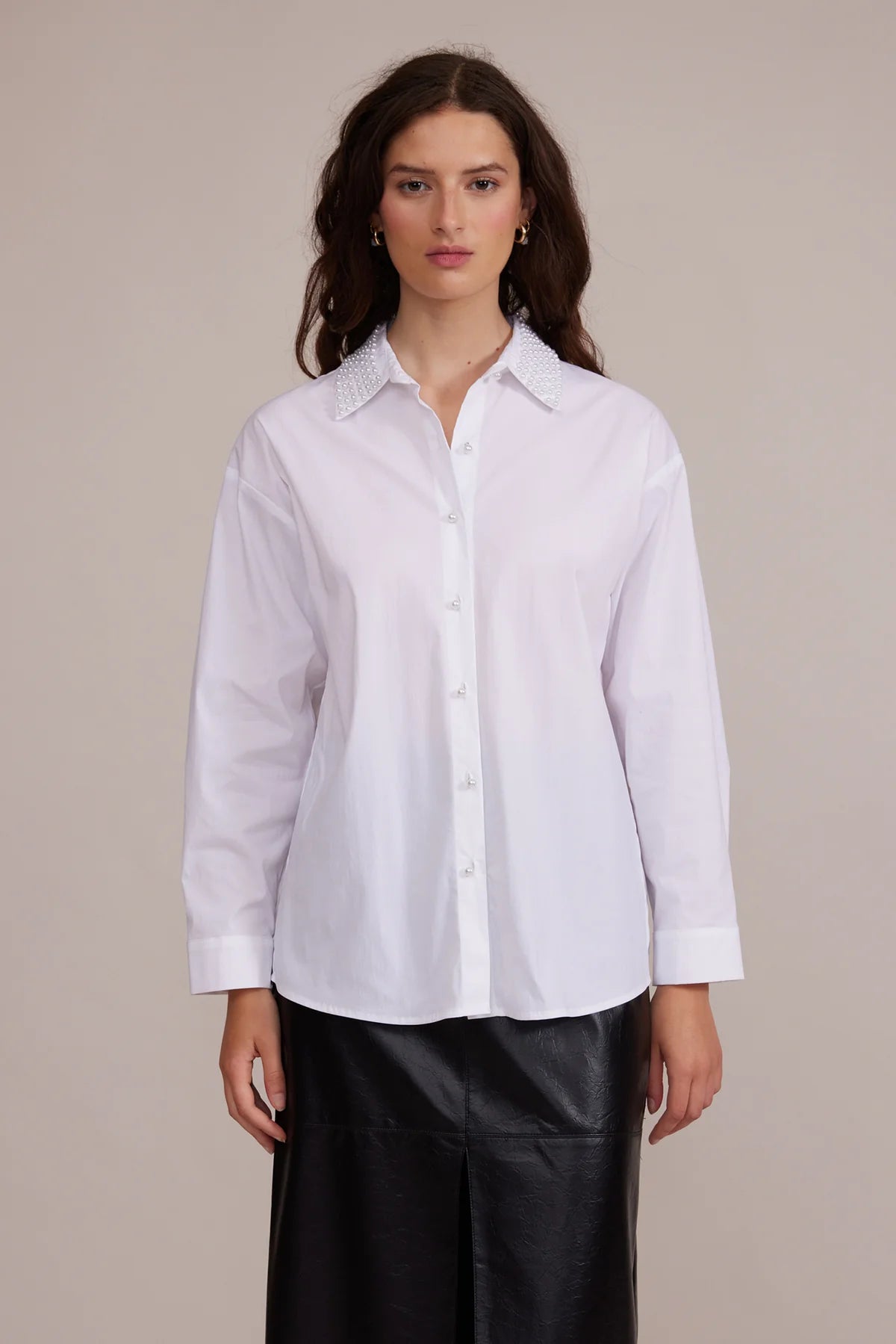 Torin Pearl Button Down