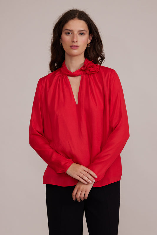 Leighton High Neck Top