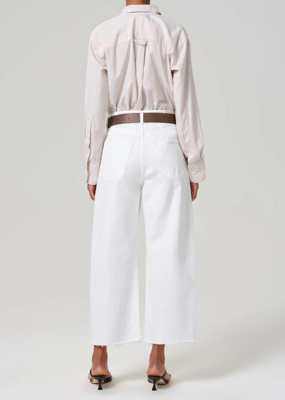 Ayla Raw Hem Crop