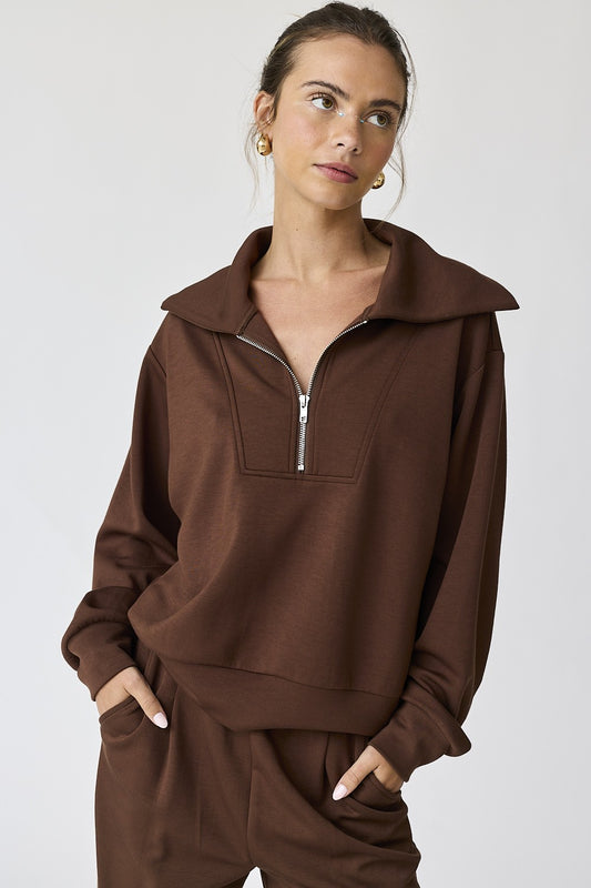 Penelope Half Zip Pullover