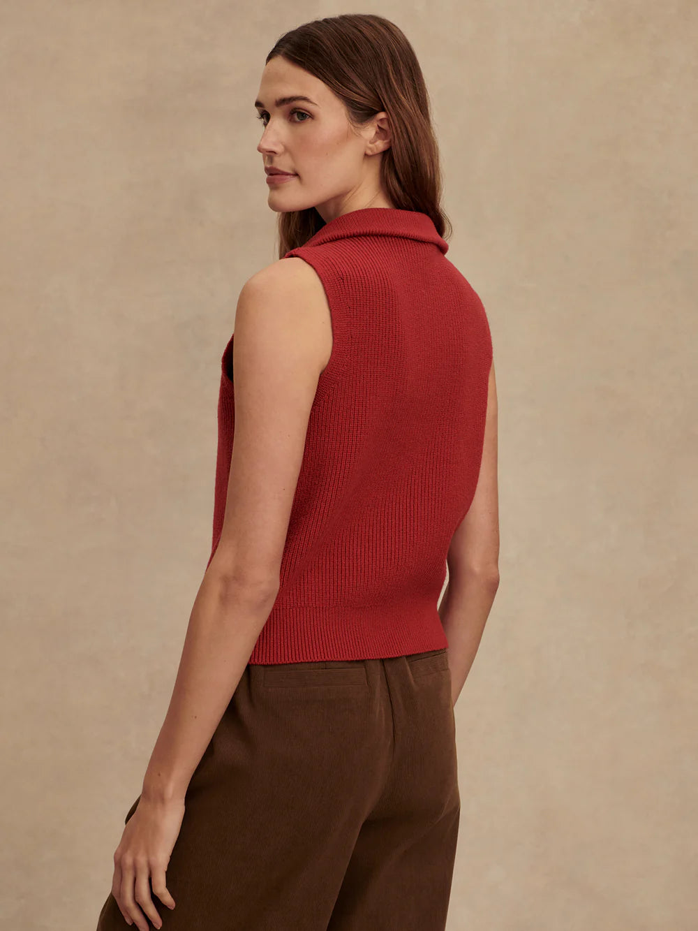 Amina Half Zip Knit