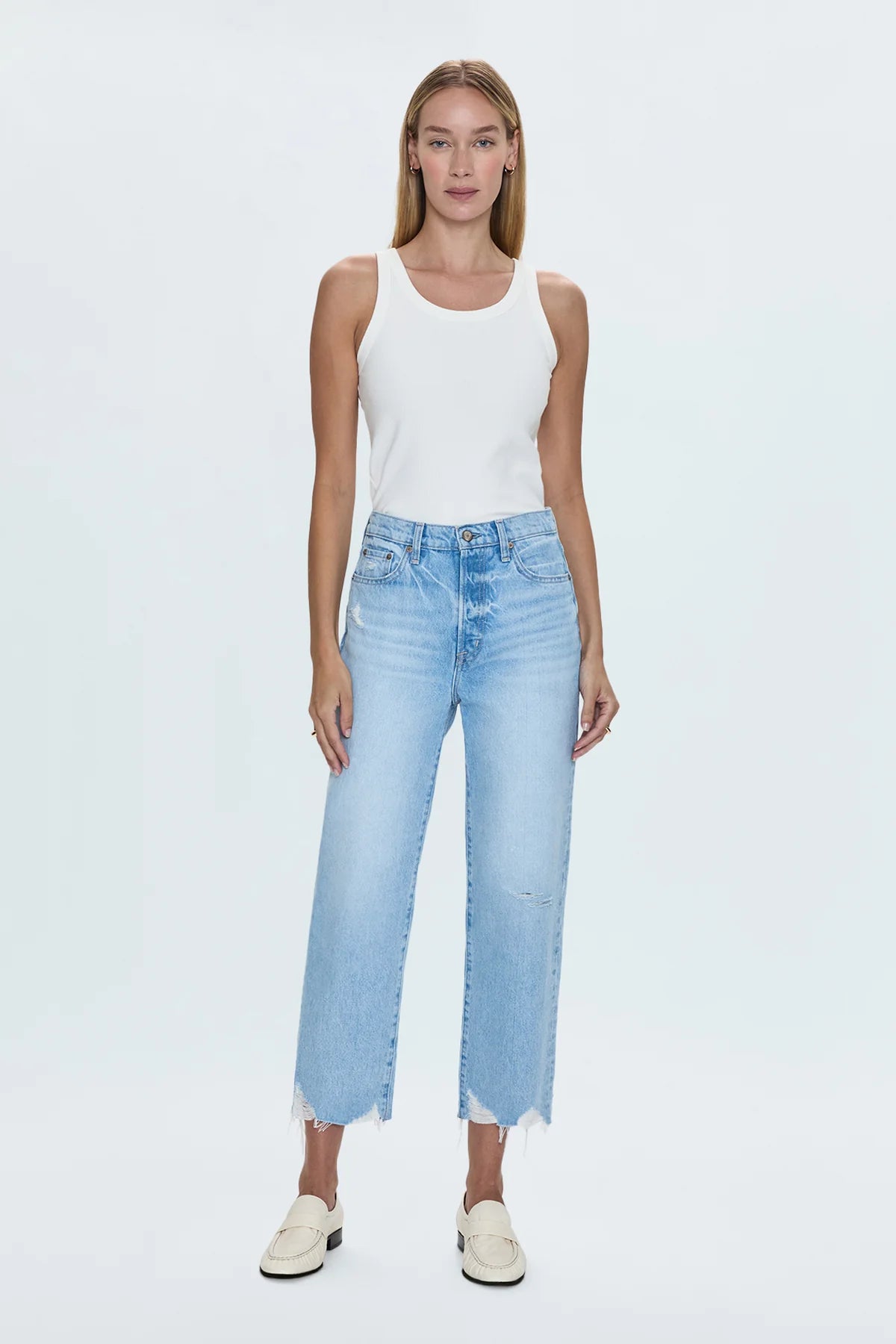 Cassie HR Straight Crop