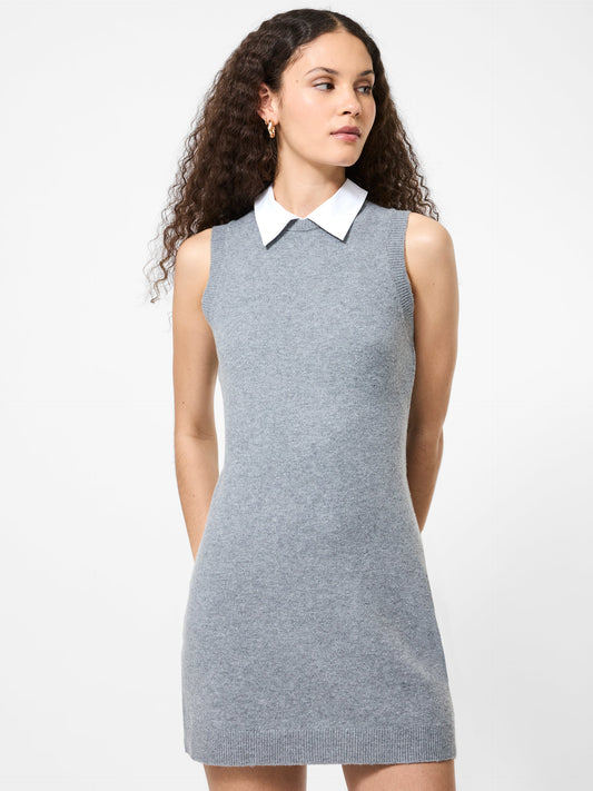 Vhari Knit Collared Dress