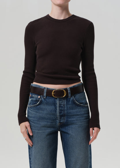Pilar Waffle Crewneck