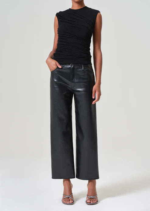 Ren Wide Leg Recycled Leather