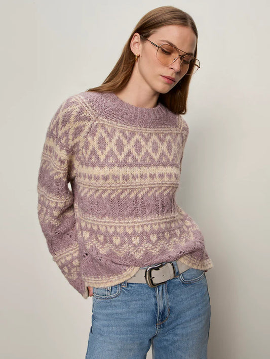 Fairisle Crew Neck Sweater