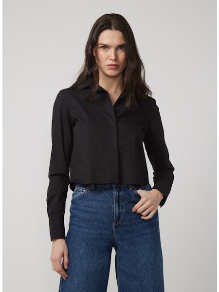 Madilyn Cropped Buttondown