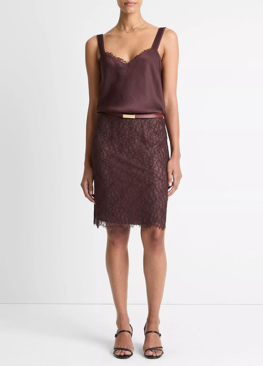 Lace Short Skirt