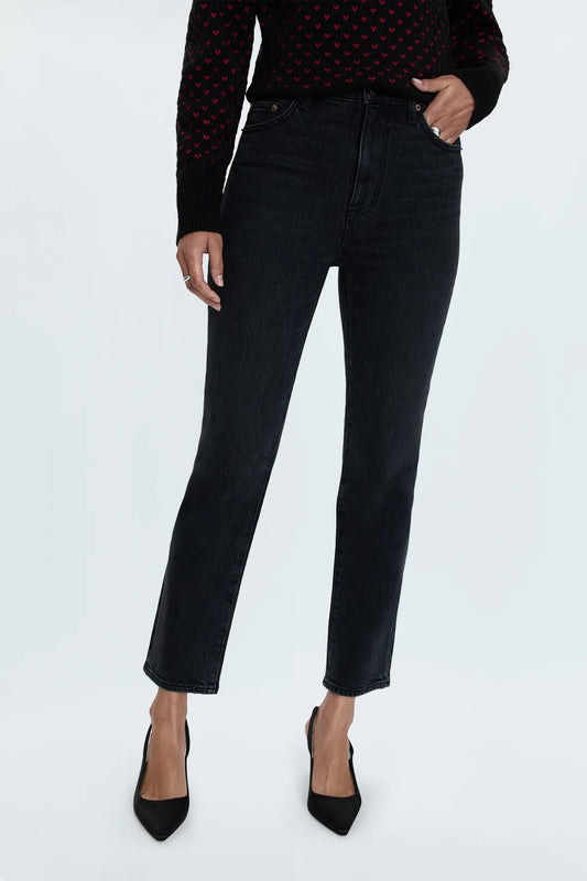 Bri High Rise Slim Straight