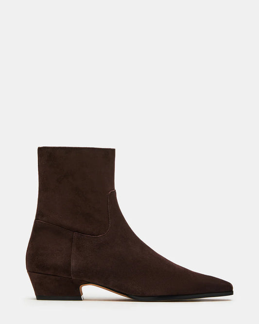 Suede Ankle Bootie