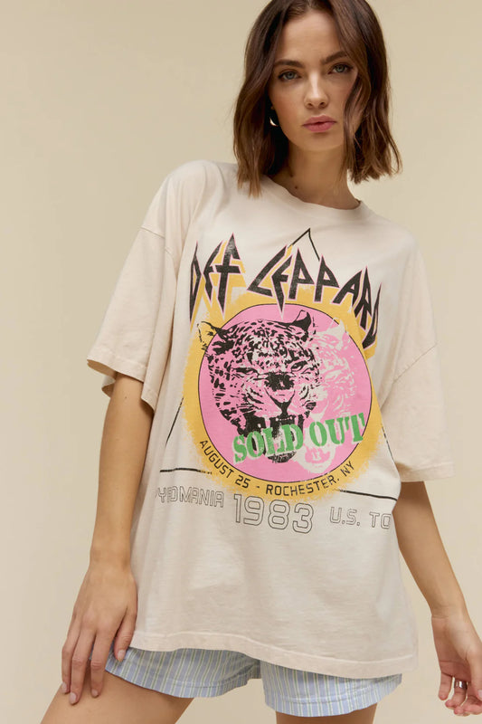 Def Leppard Sold Out 1983 Tee