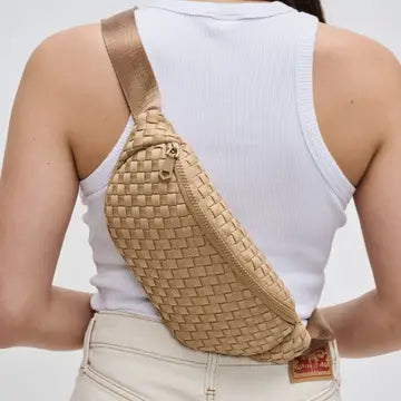 Aim High Woven Belt Bag