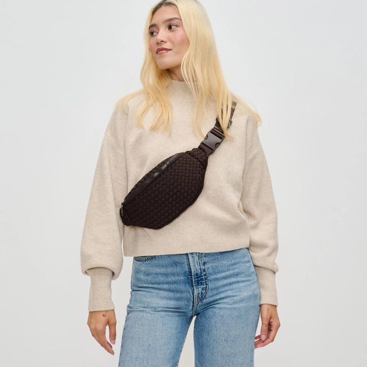 Aim High Woven Belt Bag