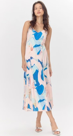 Soph Watercolor Slip Dress